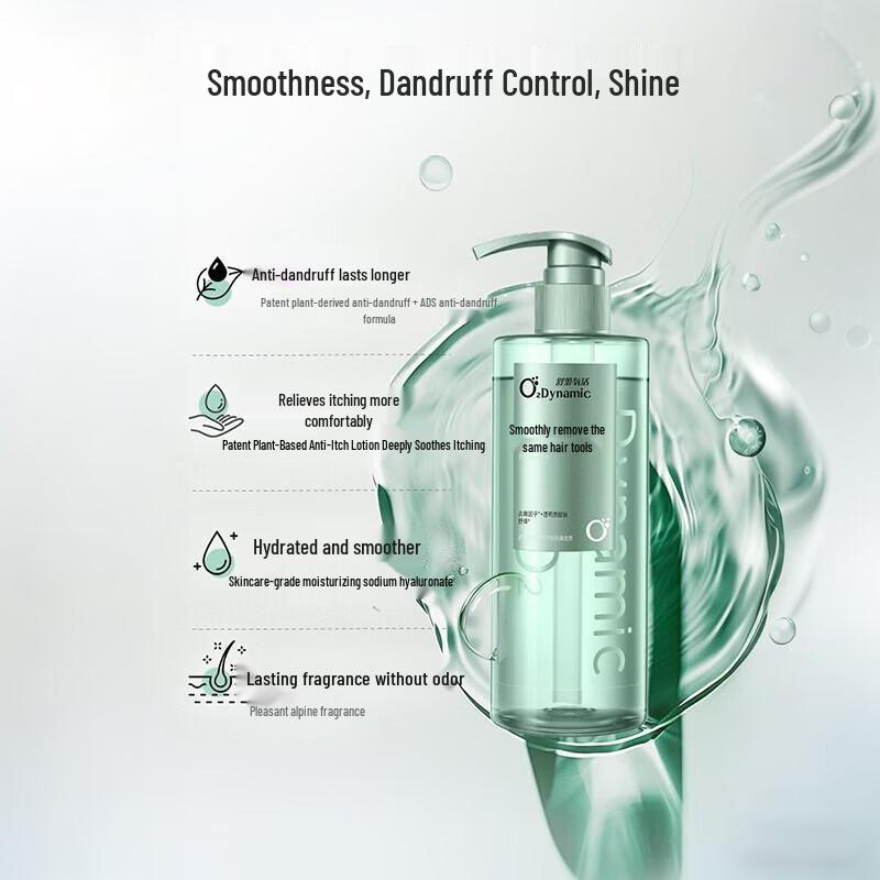 SLEK O2 Dynamic Anti-Dandruff Smoothing Shampoo
