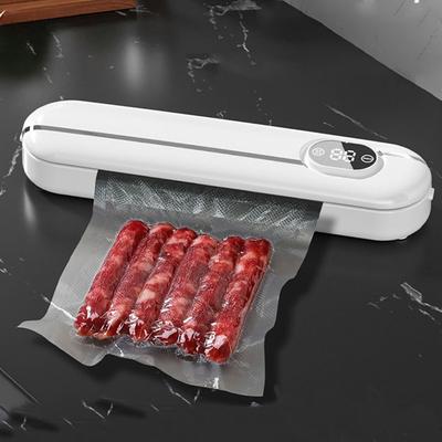 Electric Vacuum Sealer Packaging Machine for Home Kitchen Including 10pcs Food Saver Bags Automatic Vacuum Food Sealing