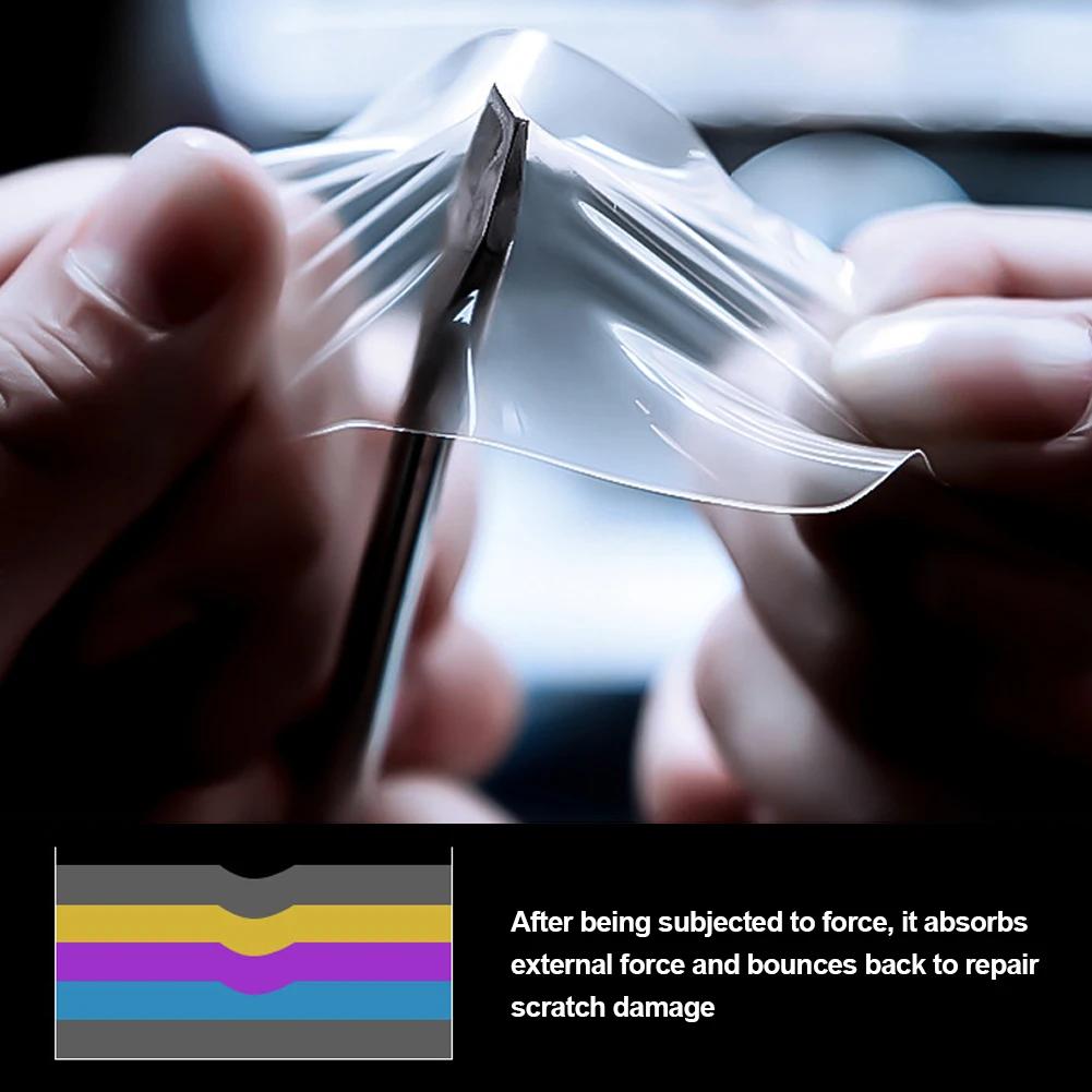 For Mazda 3 Axela 2019-2025 Car Interior Film Center Console Navigation Screen Gear Transparent TPU Protective Film Anti-scratch