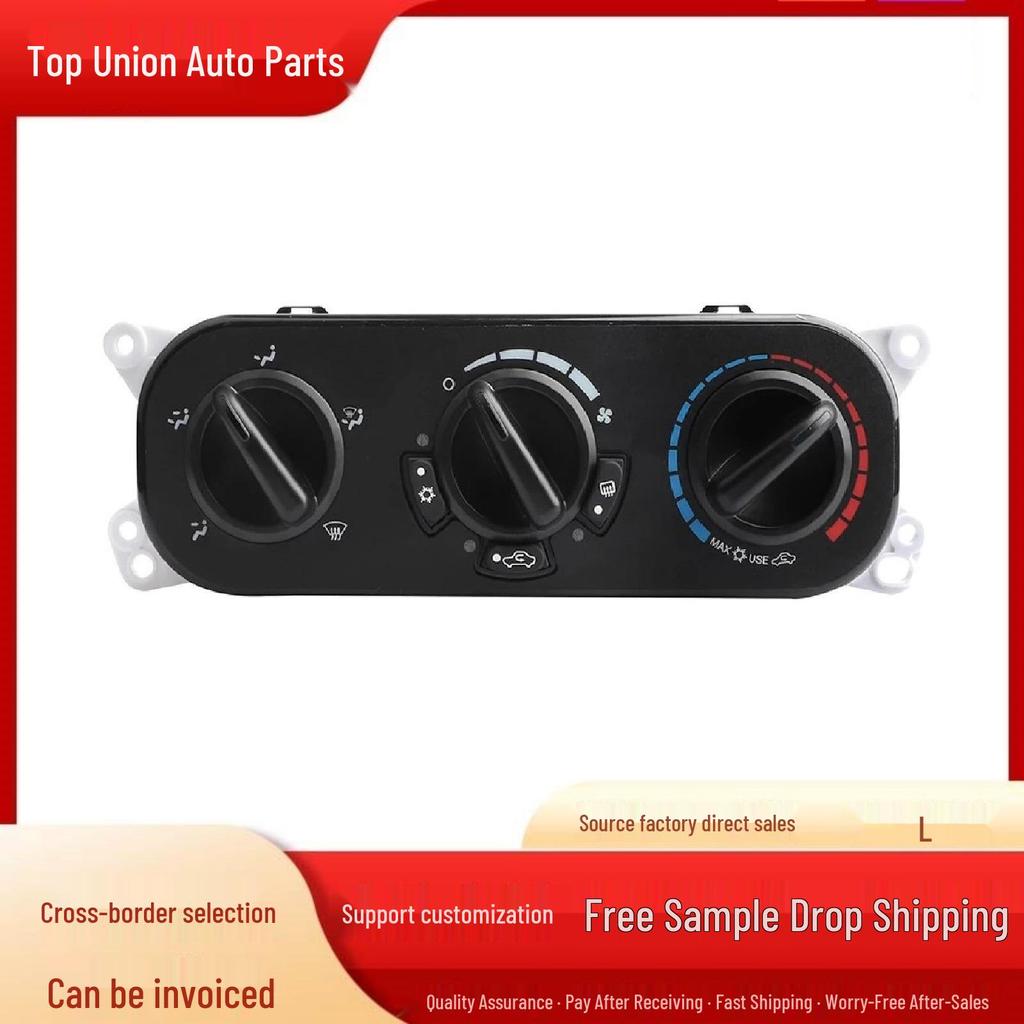 Jeep Wrangler A/C Heater Control Unit - Air Conditioning Control Panel (55111840AE)