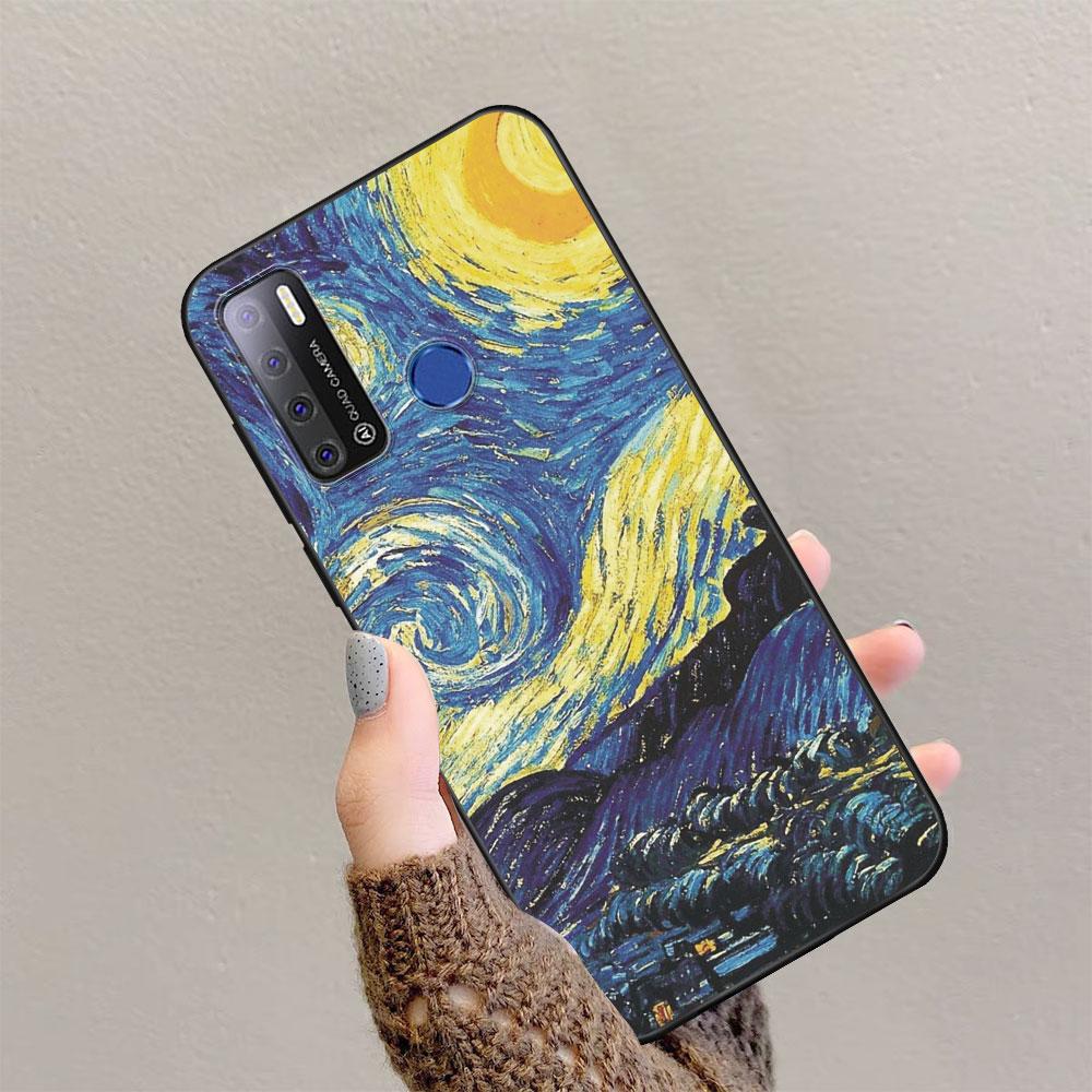 For Tecno Pouvoir 4 Case Soft Silicon Phone Cover For Pouvoir 4 Case For For Tecno Pouvoir 4 Cover Coque Bumper Fashion Cute