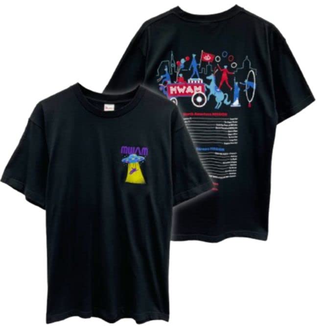 

MAN WITH A MISSION World Tour 2023 ~WOLVES ON PARADE~ 02 T-shirt Black XL