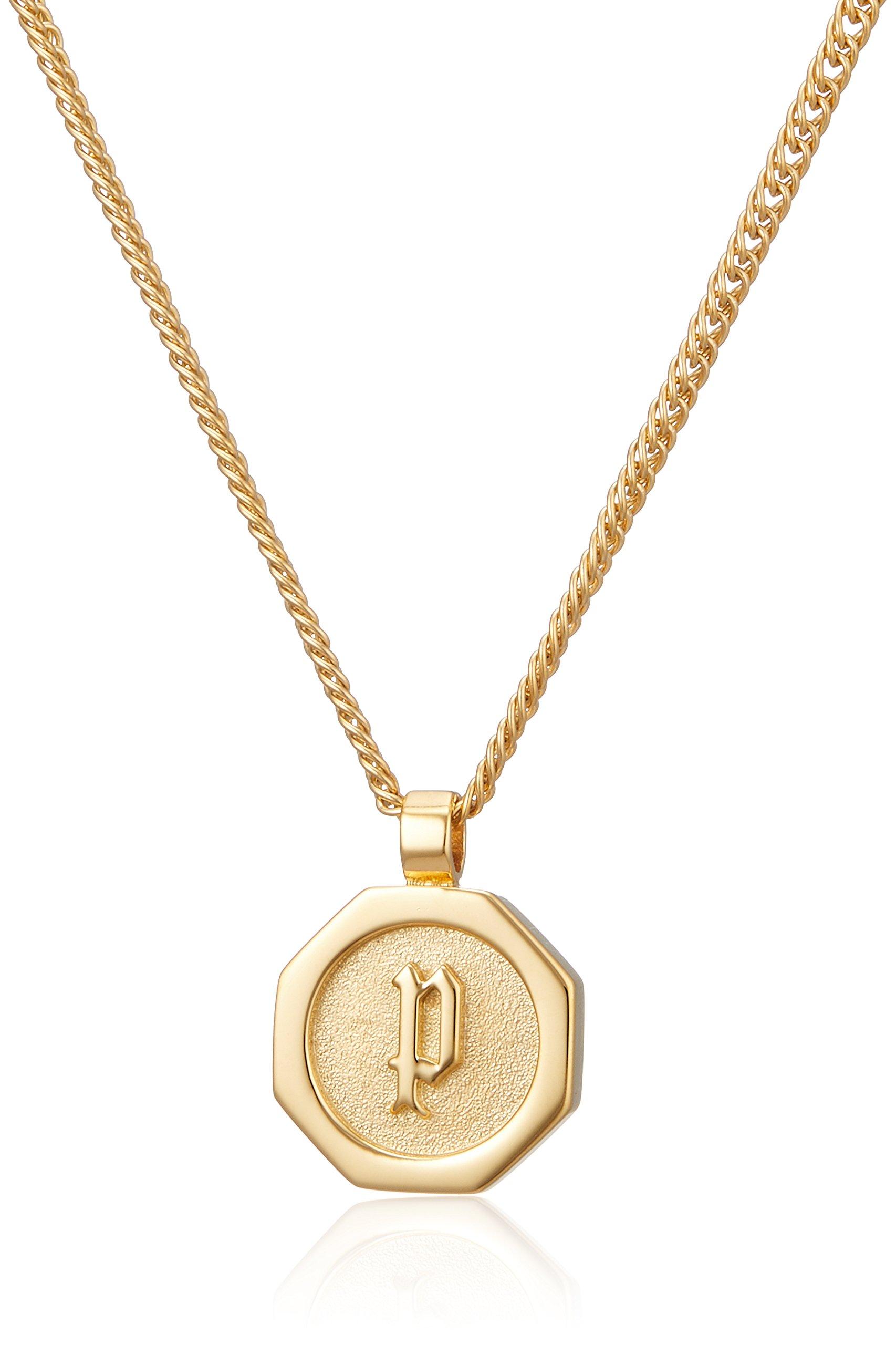 

Police Token (M) Stainless Steel Necklace for Men, 26155PSG