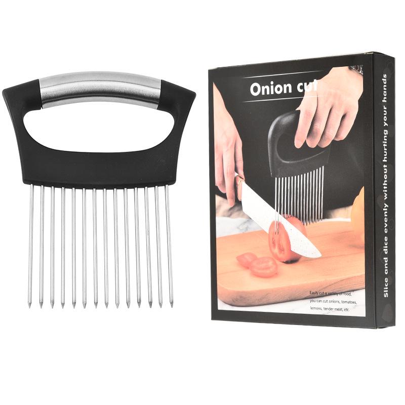 304 Stainless Steel Onion Holder & Meat Tenderizer Fork