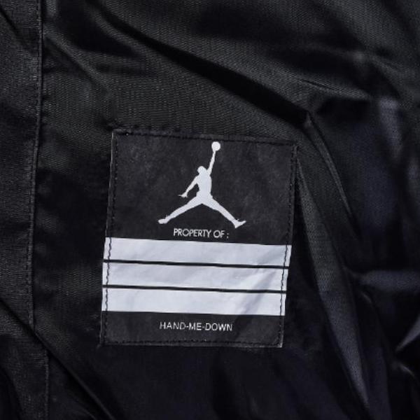 Jordan Logo Print Stand Collar Comfortable Warm Vest Kids Vest Black FB1673-010