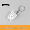 Tooth-Shaped Dental Floss Keychain - Portable Oral Cleaning Tool with Flat Wire