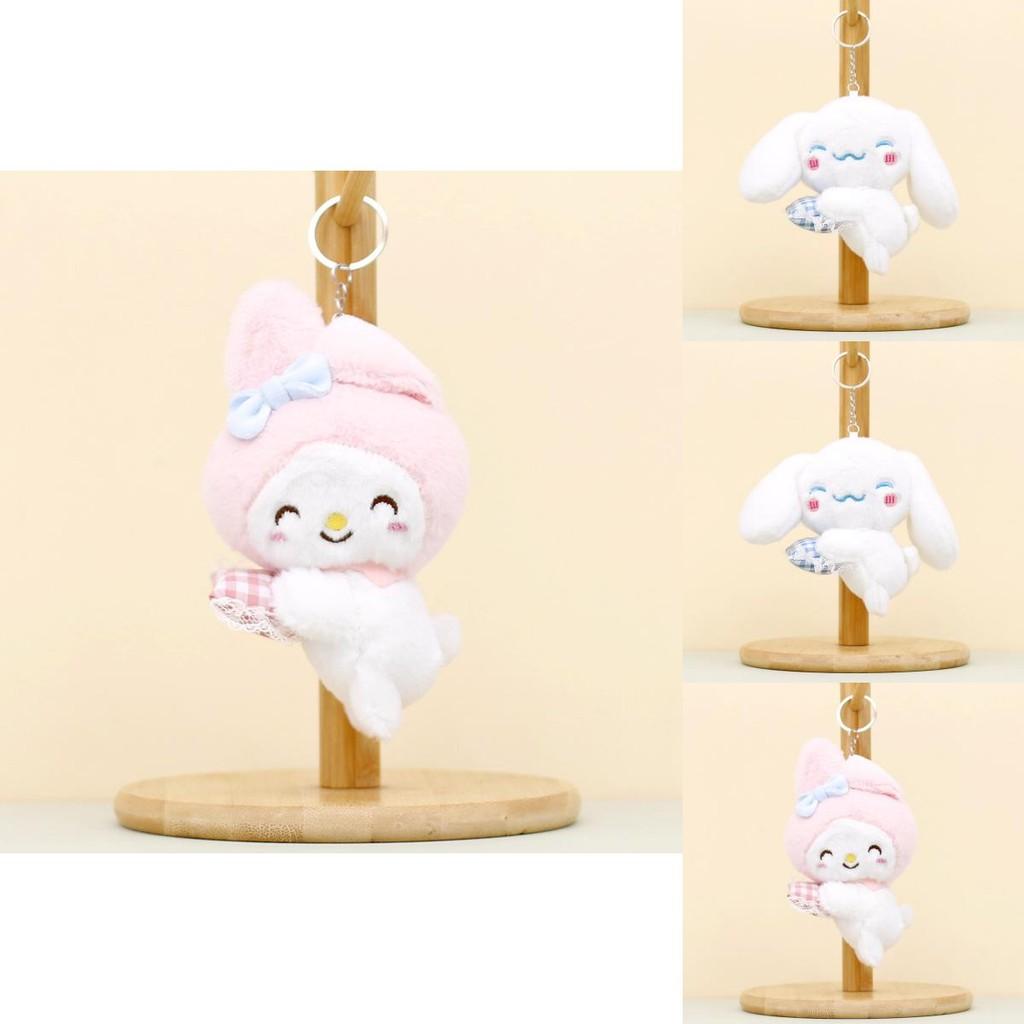 Charming Sanrio Plush Toy Keychain Collection With My Melody And Kuromi