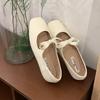 Fashion Fashion Butterfly-Knot Women Mary Janes Flats Shoes Casual Soft Female Slip On Footwear Shallow Ladies Flats With Shoes