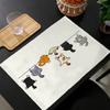 6PC Cute Cartoon Cat Placemats With for Dining, Decorative Mats Suitable for Holiday Parties, Birthday Parties 7.3