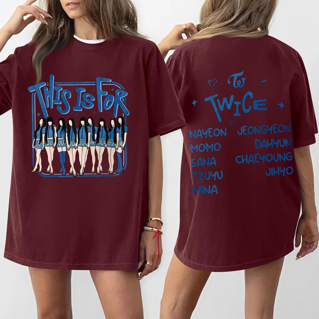 Top Tricou cu Mânecă Scurtă Imprimat cu Gât Rotund pentru Femei