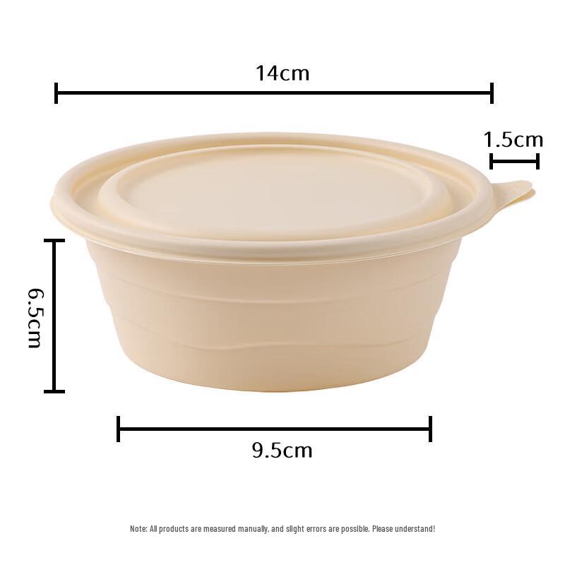 Degradable Corn Starch Disposable Food Containers