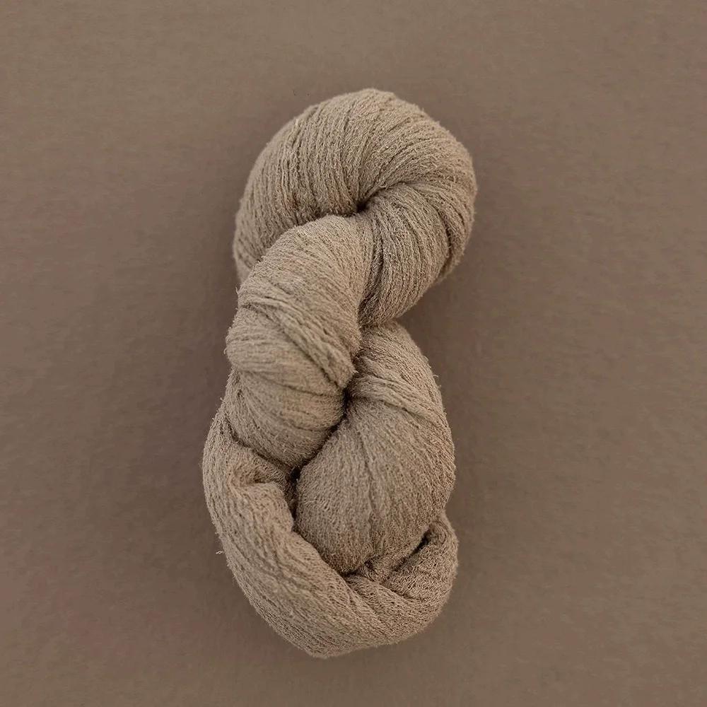 Lovely Bear Doll Balloon Prop Baby Photography decoration Handmade Knitted Animal Infant Toys Brown Baby Photography Accessories