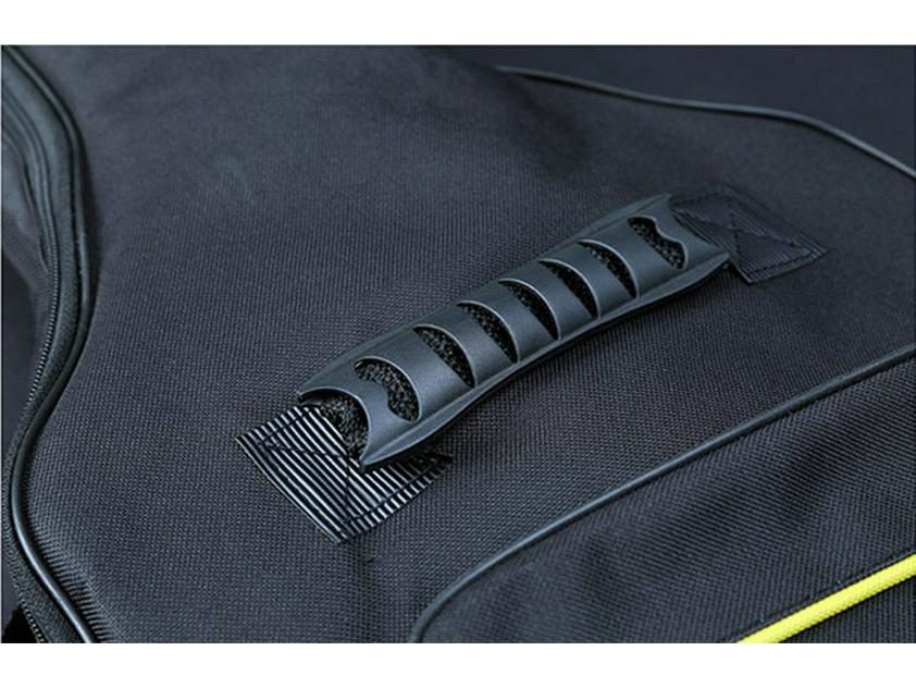 Rucsac pentru chitară de 41 de inci, căptușit, impermeabil, cu căptușeală galbenă - Îngroșat pentru instrumente clasice