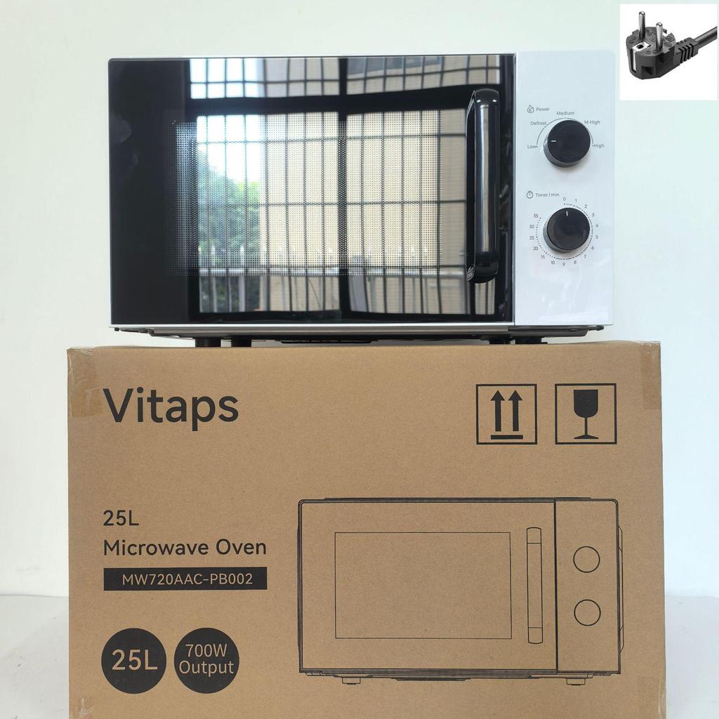 Forno a Microonde Multifunzione da 25L con Tecnologia a Onde Luminose e Funzioni di Cottura Intelligenti