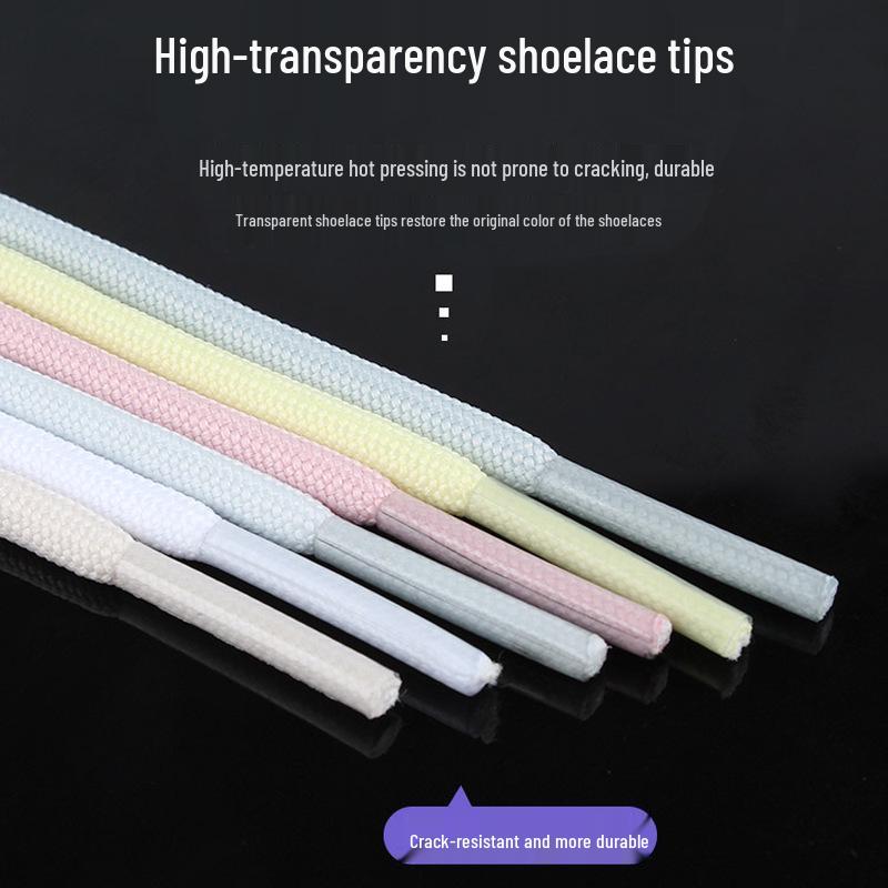 Unisex Martin Boots Shoelaces: Round, Thick Style In Grey, Black, or White for Casual and Dad Shoes.