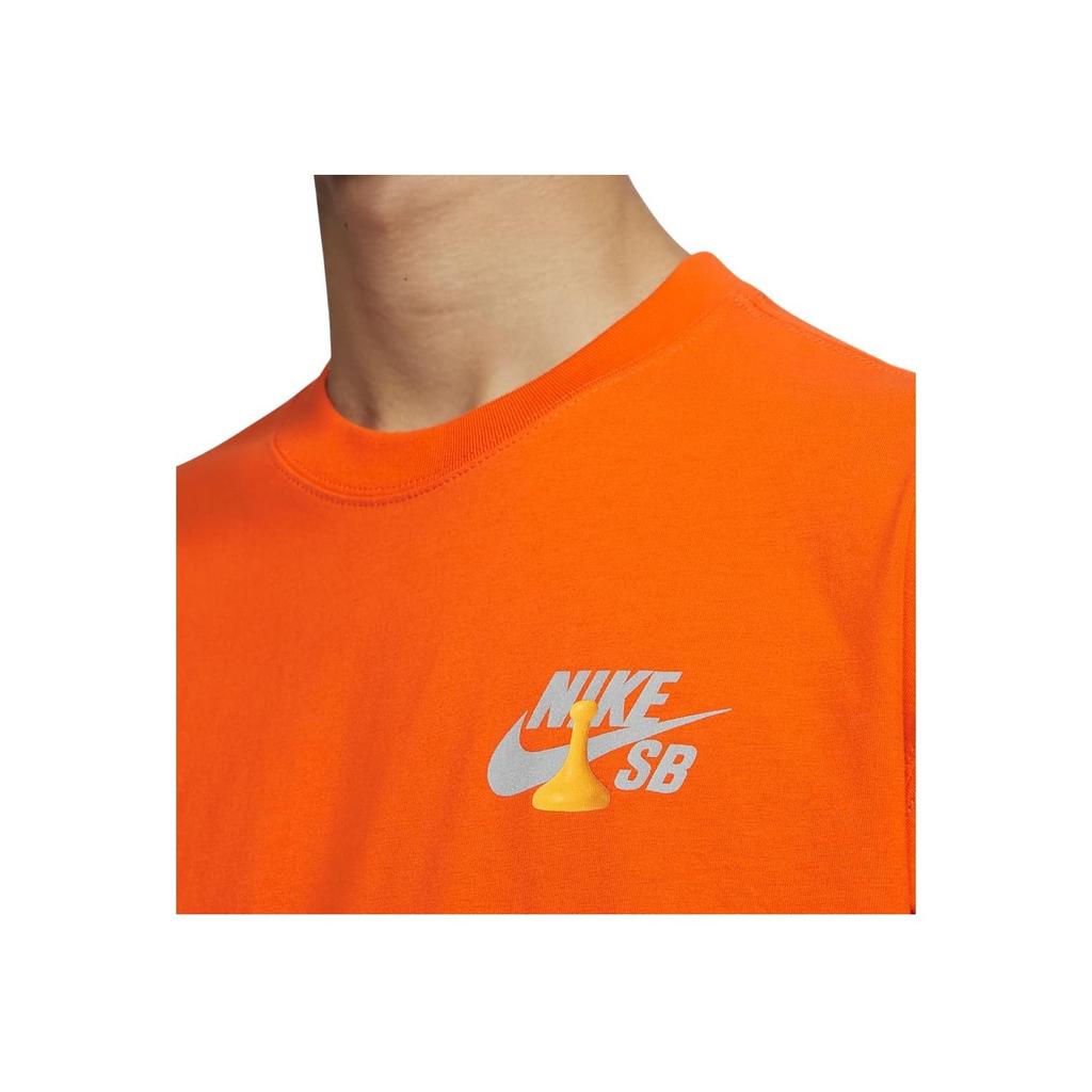 New Nike T Shirt Men's Safety Orange FJ1136-803
