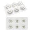 6 Cavity Rose Mousse Cake Mold Holiday Party DIY Hand Soap Chocolate Baking Mold