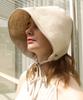 Elkebeullum Blossom Linen Beige Bonnet Hat