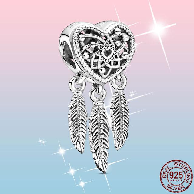 100% S925 Sterling Silver Chameleon Evil Eye Mořská želva Skleněná kouzla Korálky Fit Originální náramek DIY Výroba šperků