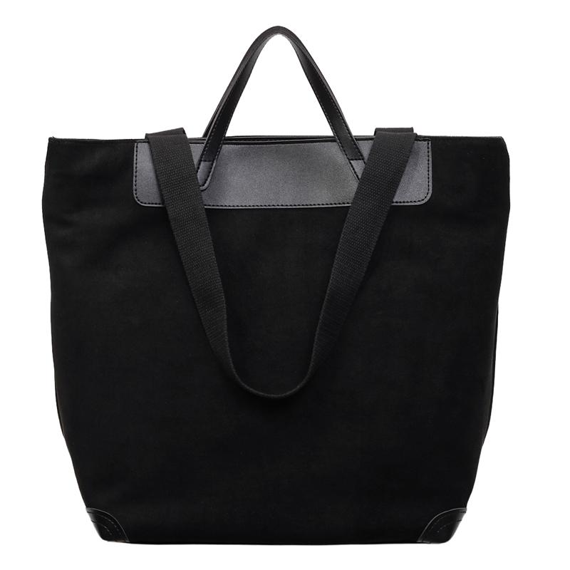 

Handbag Women s Bag Large Capacity Shoulder Bag Commuter Underarm Tote Bag чёрный