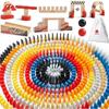 Colorful Rally Wooden Domino Game 115 Pieces - Dorjee - D3.400 - Ages 4 and Up
