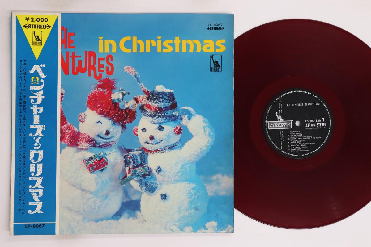 

LP Пластинка VENTURES - In Christmas LP8067 LIBERTY 1966 Япония Оби Рок Б/У