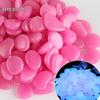 100 pcs Glowing Pebbles for Aquarium and Garden - 2cm Fluorescent Luminous Stones
