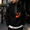 Men's Halloween Printed Pullover Hoodie Sweatshirt