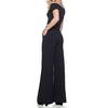 Hochwertige Damen-Hose mit hoher Taille, modisch, solide, lockere, weite, lange Hose, fließende Palazzo-Hose