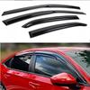 4 Pcs Window Visor Vent Rain Guards Universal Car Acrylic Fender Vents Protector Cover Strips For 2018 2025 Toyota Camry 8th