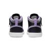 Air Jordan 1 Mid Alt SE PS Houndstooth Zwart Lila Wit Metallic Zilver DO2493-015