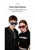E05C Smart Glasses: 4-Speed Touch, Color Change, AI Voice Wake-up, Bluetooth Calls & Music, Noise Reduction.