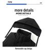 Men's Autumn/Winter Cotton Vest with Detachable Hood – Warm, Fashionable, and Thickened Casual Outerwear