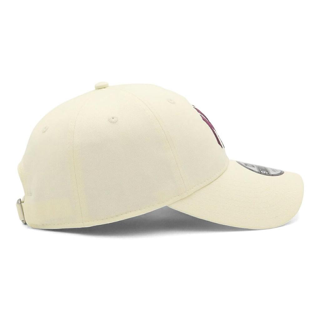 ONSPOTZ NY Chrome 9Twenty Long MLB New York Yankees [New Era] Low-profile cap, exclusive, White, L/XL, Visor, Non-Washed,