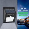 1 Set Solar Powered Garden Lights with Motion Sensor 3 Modes Clip-on Easy Mount for Backyard Lighting