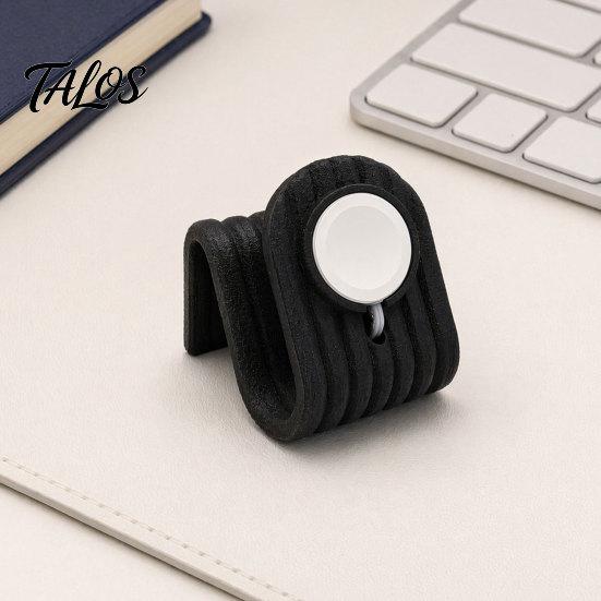 Charging Stand for Watch Stand, with Built-in Cable Routing Management, Bedside Dock Desk And Organizer, Matte Surface Storage Holder Fitness Charger
