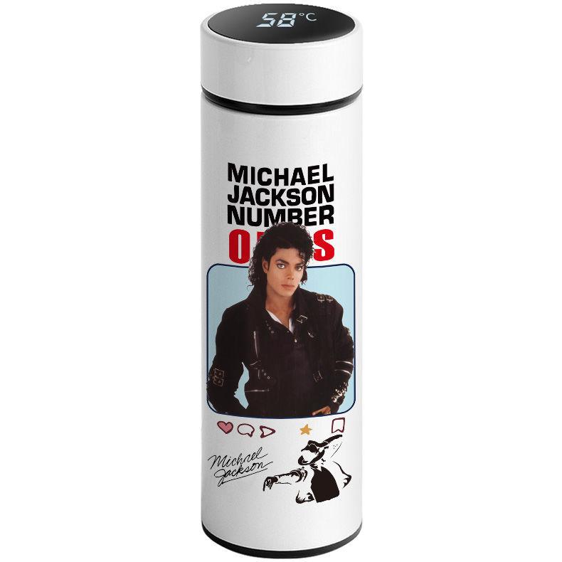 

MJ Майкл Смарт Термокухоль Джексон Лімітована Чашка для води США Пам ятна Креативна потім носити фільтрований дисплей температури подарунок 500ml