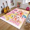 Custom Catch Teenieping Magic Sweethear Mat Personalized Name, Polyester Washable Indoor Entryway Rug, Gift for Christmas, Easter, Thanksgiving Day