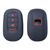 Silicone Rubber Key Fob Cover Compatible With Honda - Accord Civic Cr-V Sport Si Ex Ex-L Touring 4 Buttons Smart Key