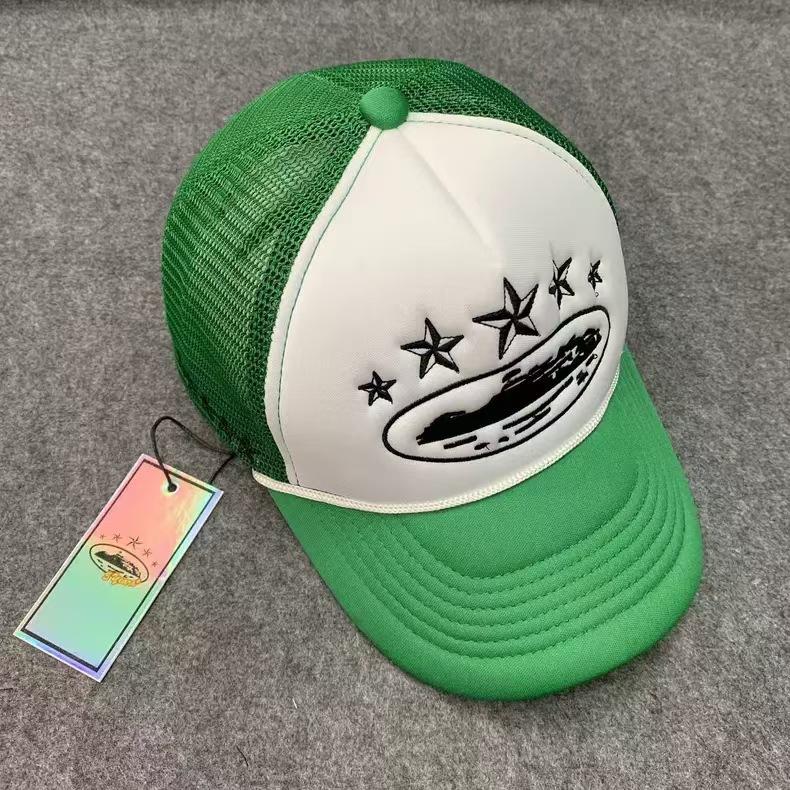 Corteiz 5 starz alcatraz trucker american trucker hat fashionable brand embroidered sun protection card