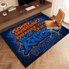 1pc Knicks logo Print Area Rug - Soft, Washable Non-Slip Indoor Mat, Living Room, Home Office Decorative Rug,Office Decorative