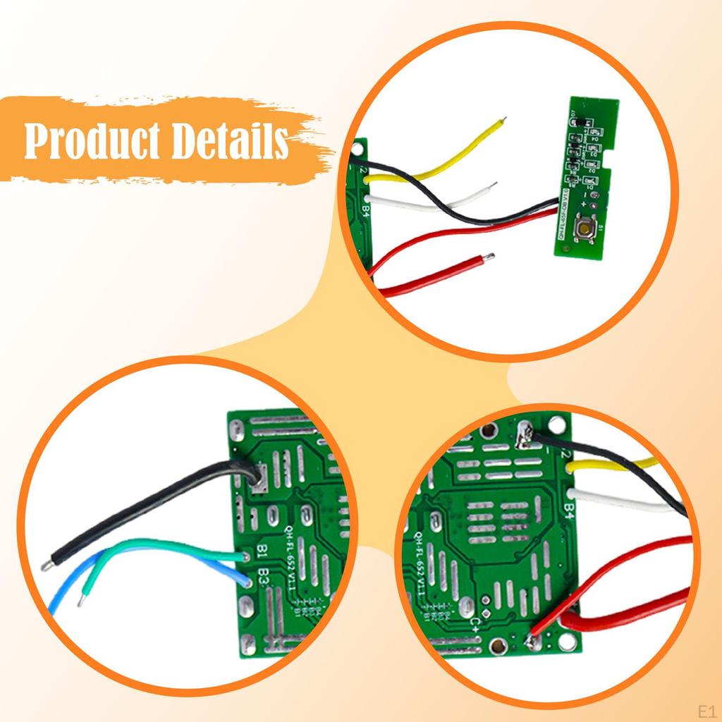 Electric Tool Battery Protection Board Circuit Module Professional 21V Replace Part