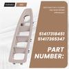 AASS-Car Driver Side Window Lock Lift Switch Panel Cover 51417326362 51417326364 For BMW 1 2 4 Series F21 F22 F32 F83