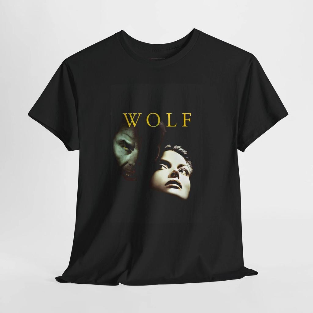 Wolf 1994 Retro Movie Poster Horror Unisex Graphic T-Shirt