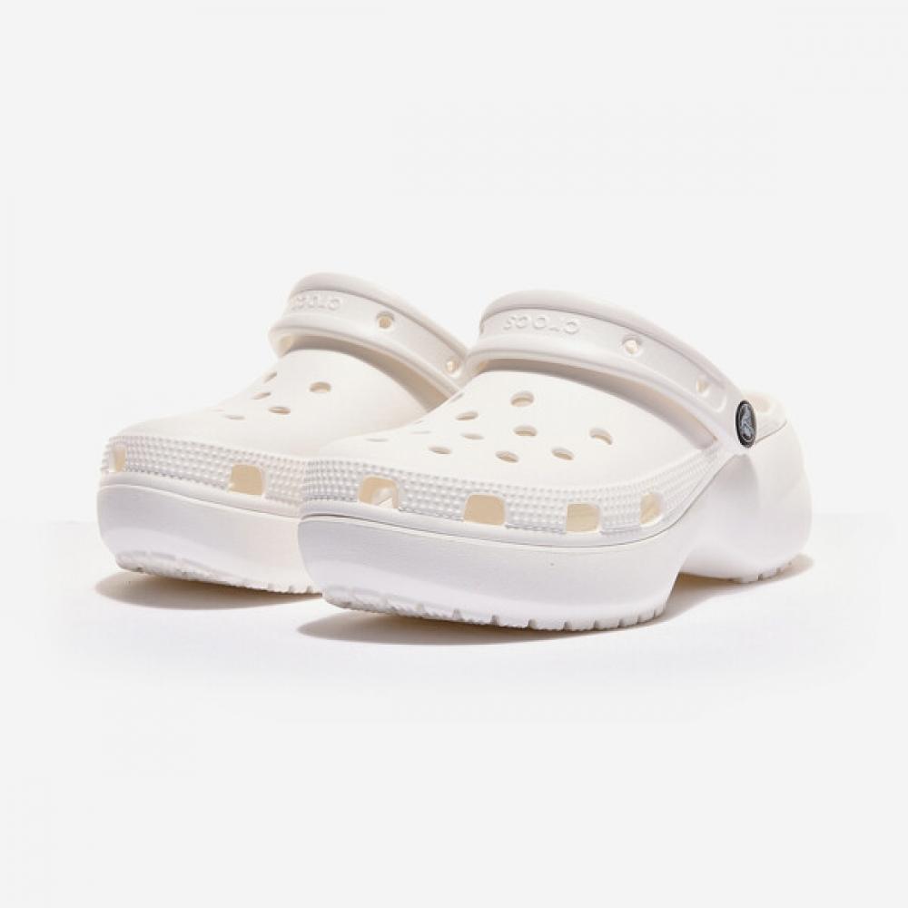 

Crocs Classic Platform Clogs Women Crs206750 0083974 WHITE/260