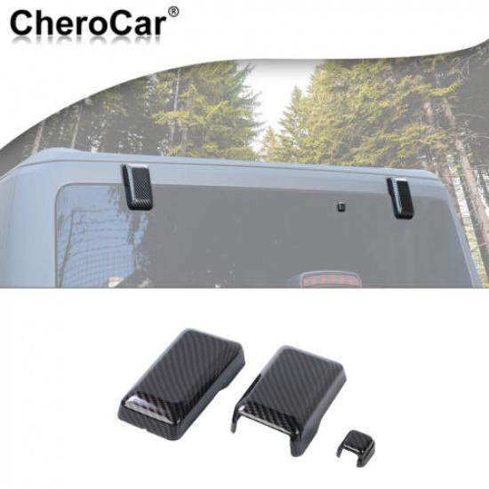 Heckscheibenwischerarm Glas Heckklappenscharnier Abdeckung Zierleisten-Kit Für + Ford Bronco