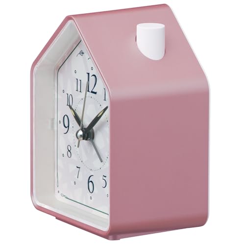Seiko Clock Alarm Clock Table Clock Analog Pink 110 X 86 X 63mm PYXIS NR452P