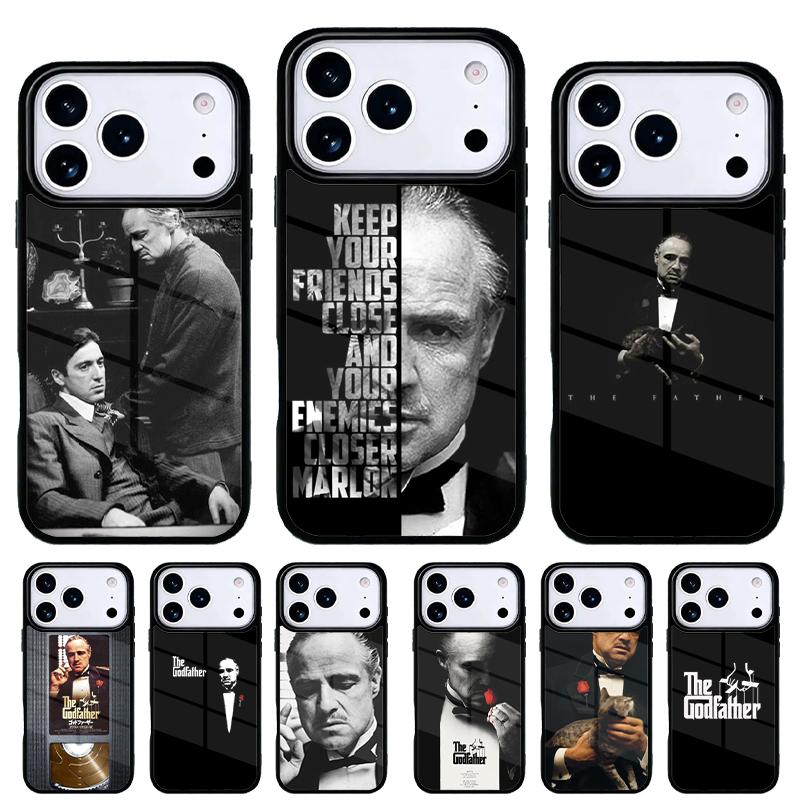 The Godfather Artwork Phone Case for iPhone 17 Air 16e 15 14 13 Pro Max Back Cover for 12 11 Pro Coque