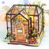 DIY Handcrafted Miniature Jenny's Flower House Model - Christmas Ornament Toy Gift