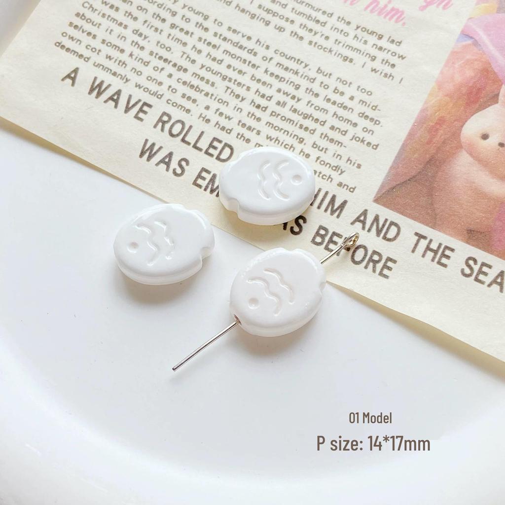 Colorful Ceramic Fish Beads for DIY Jewelry Making